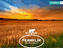 Tablet Screenshot of franklinfarmseast.com